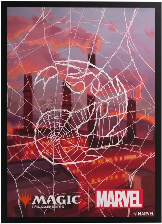 Gamegenic: Magic the Gathering - Marvel's Spider-Man - Premium Art Sleeves - Mountain - tantis.pl