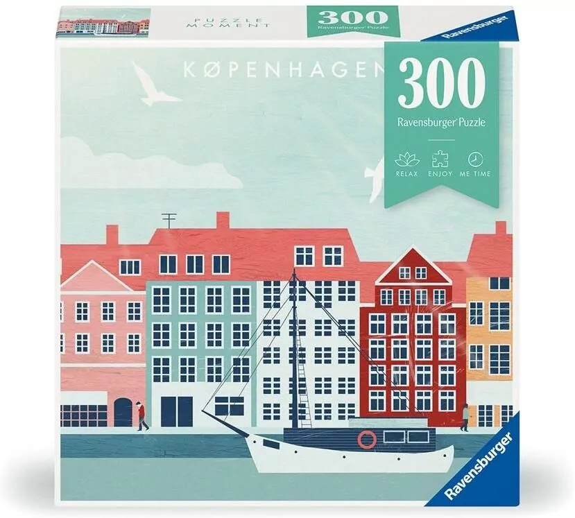 Puzzle 300. Moment Kopenhaga - tantis.pl