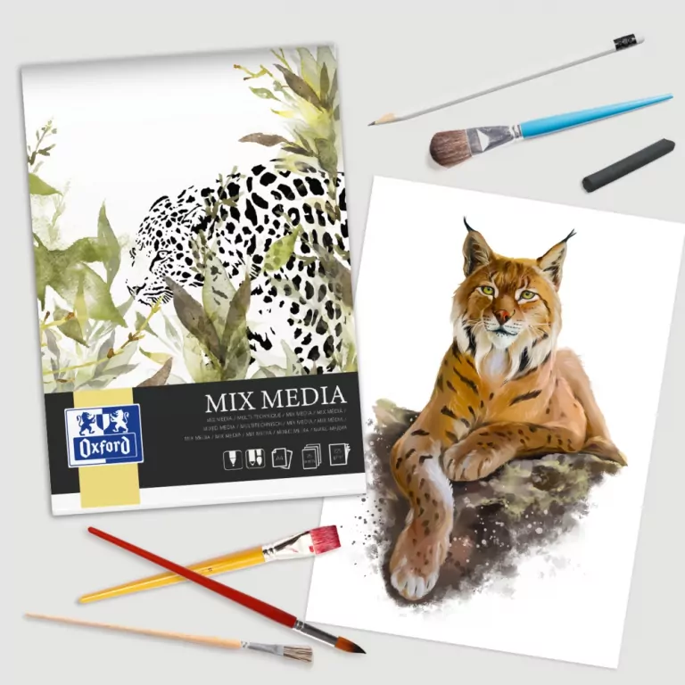 Blok artystyczny A3/25K 225g mix media klejony - tantis.pl