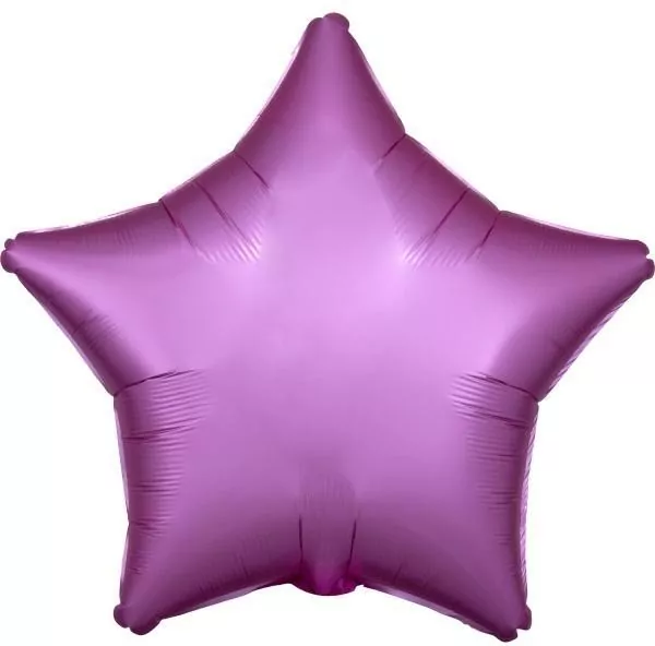 Balon foliowy Lustre Flamingo gwiazda luzem 43cm - tantis.pl