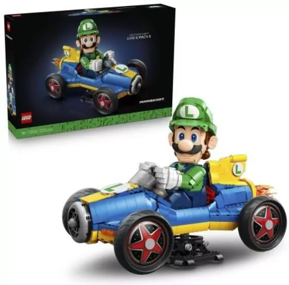 LEGO® Mario Kart™ — Luigi i Mach 8 72050 - tantis.pl