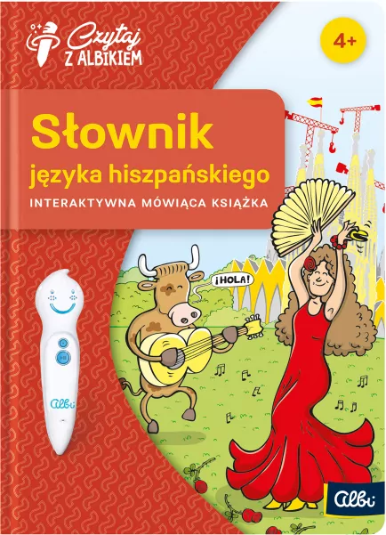 Czytaj z Albikiem. Obrazkowy Słownik języka hiszpańskiego - tantis.pl