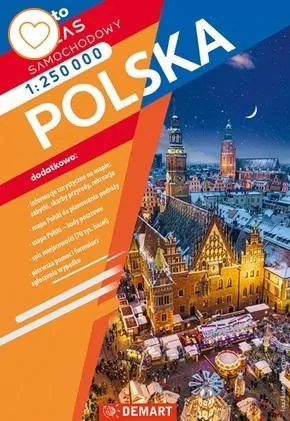Polska. Atlas samochodowy 1:250 000 - tantis.pl