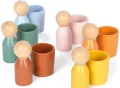 Gra Montessori sortowanie kubeczków - tantis.pl