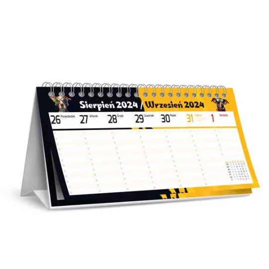 Kalendarz 2024-2025 szkolny. Biurkowy - tantis.pl