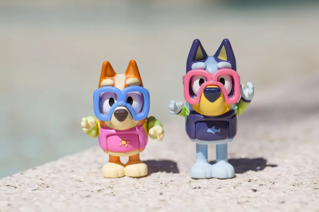 Zestaw grill z figurką. Bluey - tantis.pl
