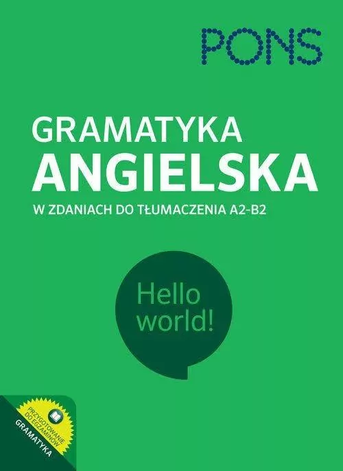 Gramatyka angielska w zdaniach do tłumaczenia PONS. Poziom A2/B1 - tantis.pl