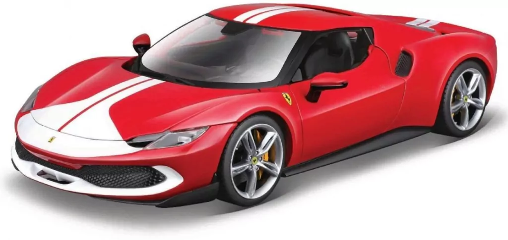 Ferrari R&P -296 Gtb Assetto Fiorano Red/White - tantis.pl