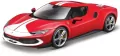 Ferrari R&P -296 Gtb Assetto Fiorano Red/White - tantis.pl