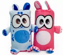 Dublusie. Dwustronna maskotka Pies / Kot