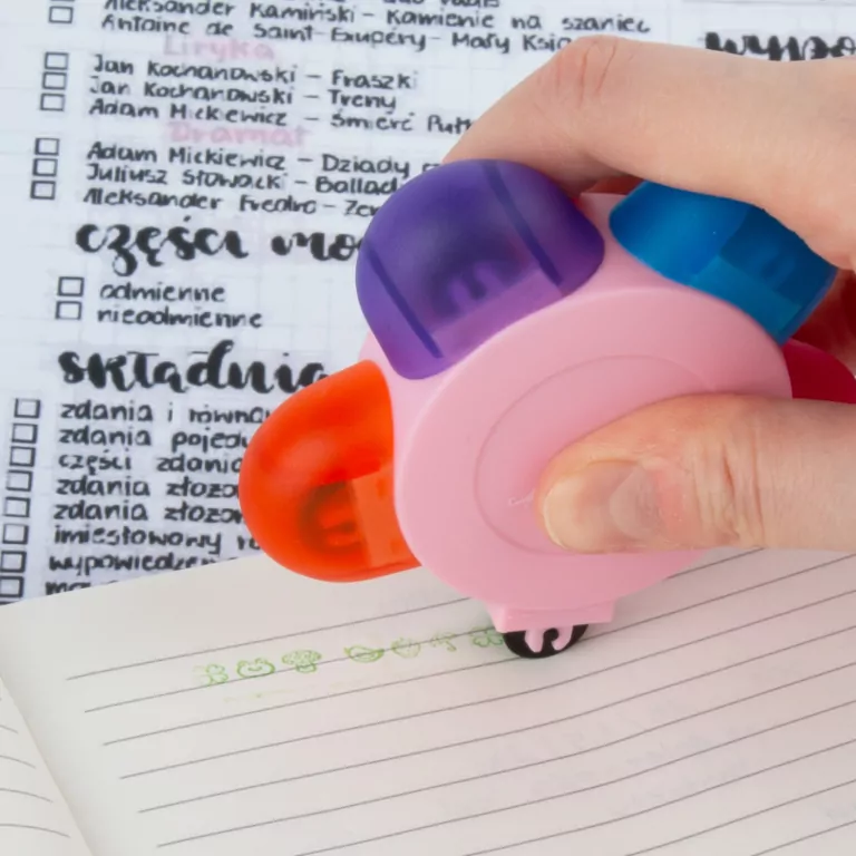Stempelki Kwiat 5 wzorów KIDEA - tantis.pl