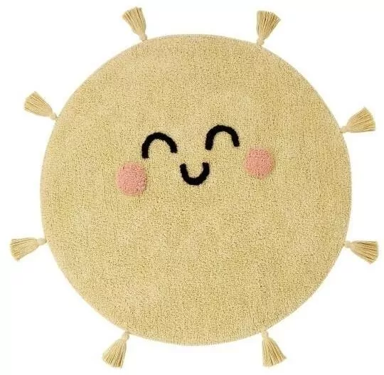 Dywan bawełniany You're My Sunshine 100cm - tantis.pl