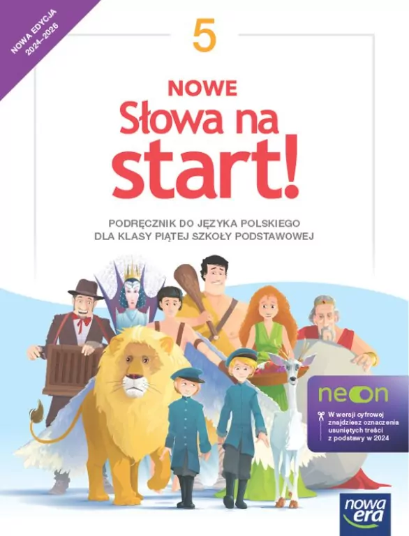 Słowa na start. Język polski. Podręcznik. Klasa 5 - tantis.pl