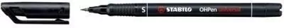 Foliopis OHP czarny S (10szt) STABILO - tantis.pl