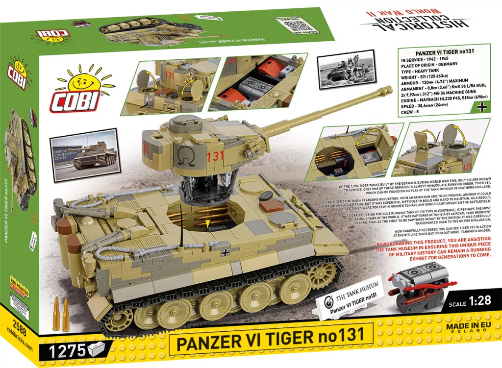 Historical Collection Panzer VI Tiger no131 - tantis.pl
