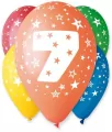 Balony z nadrukiem "7" - tantis.pl
