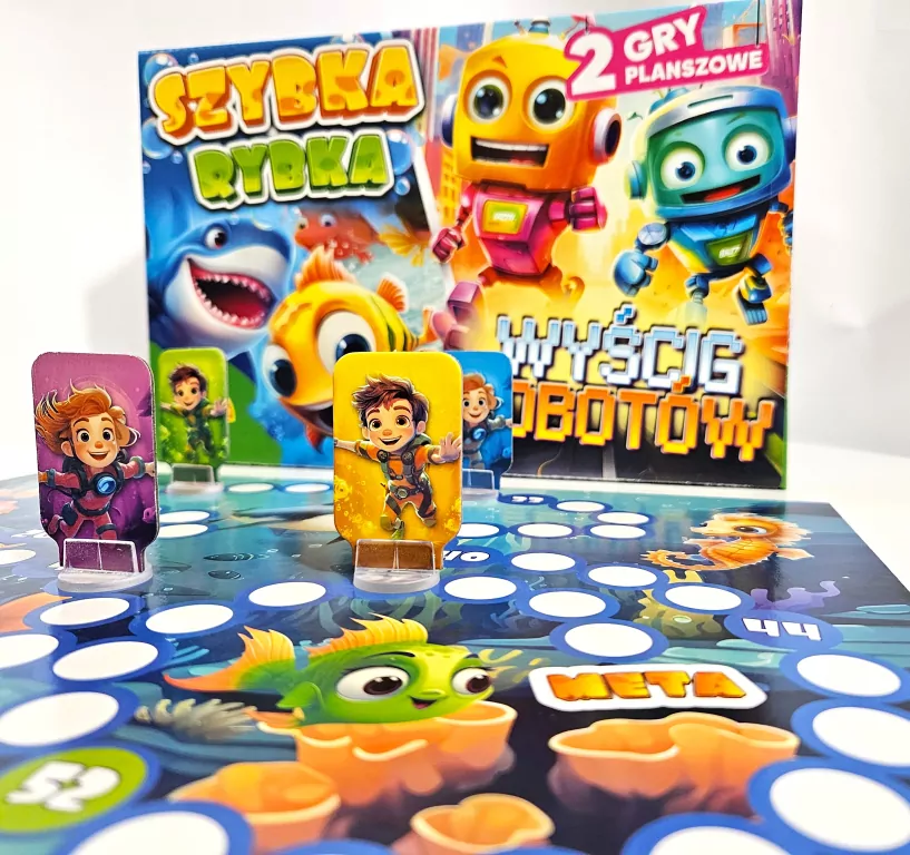 2w1. Szybka Rybka. Wyścig Robotów - tantis.pl