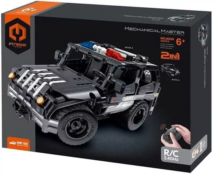RC pojazd SWAT 2w1  IM8026 - tantis.pl
