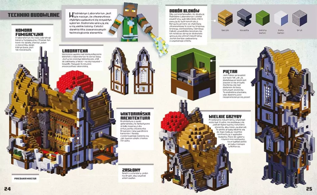 Minecraft. Niesamowite bazy. Budowle pobudzające wyobraźnię - tantis.pl