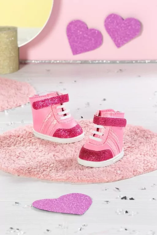 Sneakersy różowe. Baby born. 43cm - tantis.pl