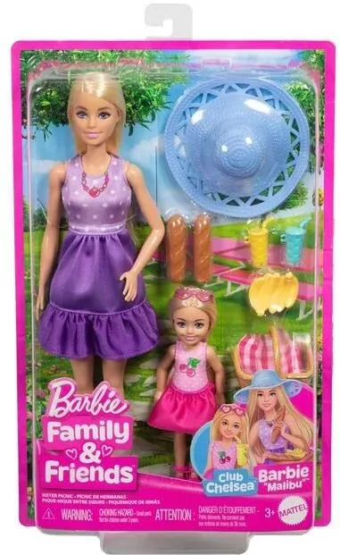 Barbie Family&Friends Siostry na pikniku - tantis.pl