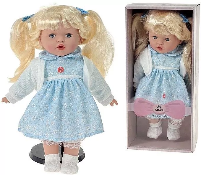 Lalka dziewczynka 40cm język polski - tantis.pl