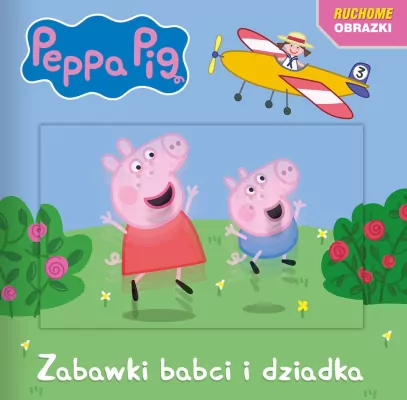 Peppa Pig. Ruchome obrazki. Zabawki babci i dziadka