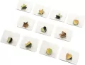 Gumka do włosów ozdobna 4x3,5cm MIX - tantis.pl