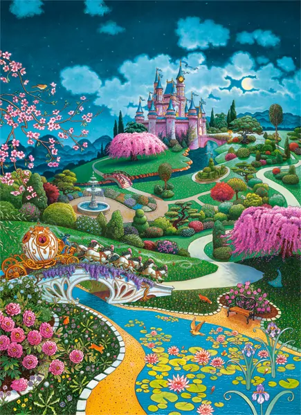 Puzzle 100 Cinderella's Castle CASTOR - tantis.pl