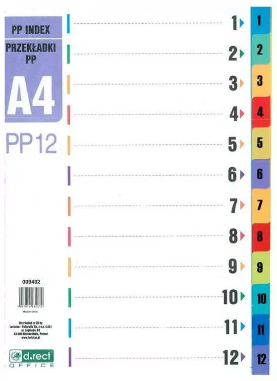 Przekładki PP12 - tantis.pl