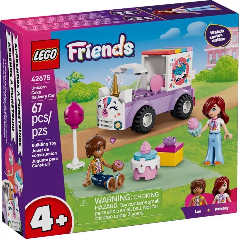 LEGO® Friends . Jednorożcowa dostawa tortu 42675 - tantis.pl