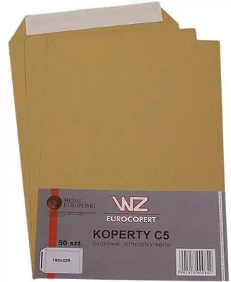 Wz Eurocopert. Koperta C5, 50 sztuk