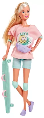 Steffi na longboardzie