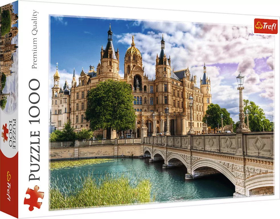 Puzzle 1000. Zamek na wyspie TREFL - tantis.pl