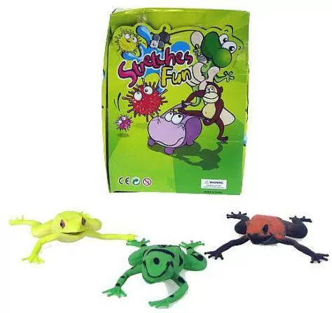 Żaba z groszkiem 16 cm, gniotek, mix - tantis.pl
