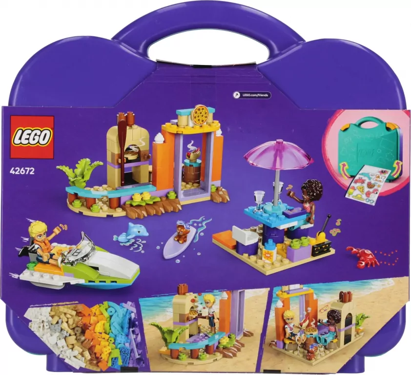 LEGO® Kreatywna walizka plażowa 42672 - tantis.pl