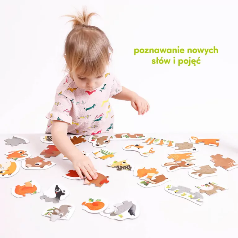 CzuCzu. Zwierzątka w lesie. Puzzle Progresywne. 2+ - tantis.pl