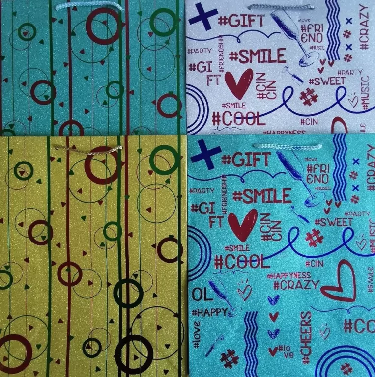 Torebka ozdobna BROKAT 32x26x12 FRESH - tantis.pl