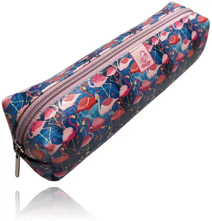 Piórnik prostokąt Flamingi - tantis.pl