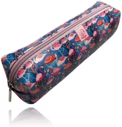 Piórnik prostokąt Flamingi