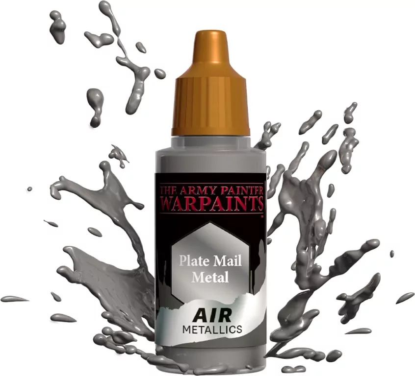 The Army Painter: Warpaints Air Metallics - Plate Mail Metal - tantis.pl