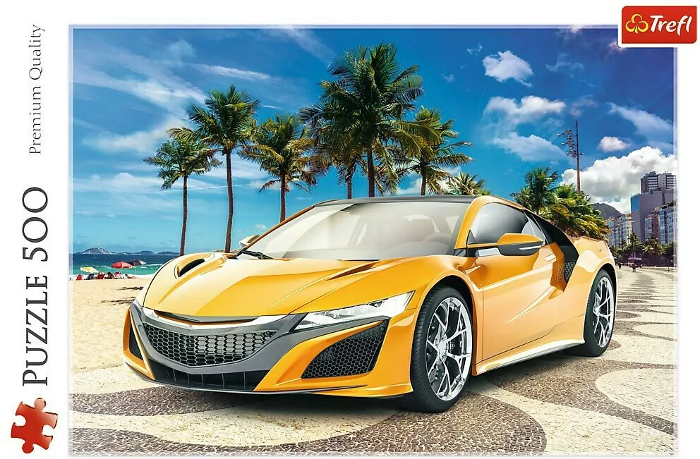 Puzzle 500. Letnia przygoda. Samochód - tantis.pl