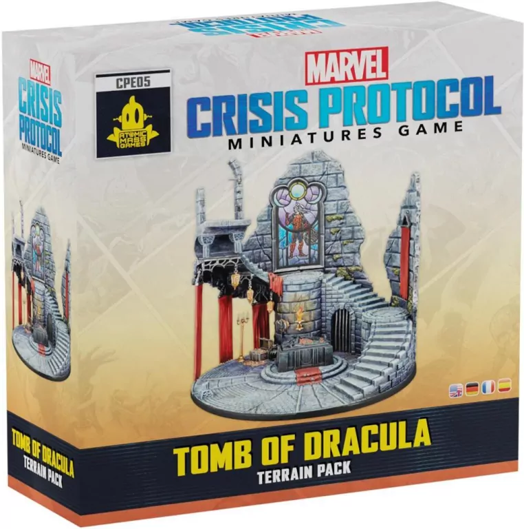 Marvel: Crisis Protocol - Tomb of Dracula Terrain Pack - tantis.pl