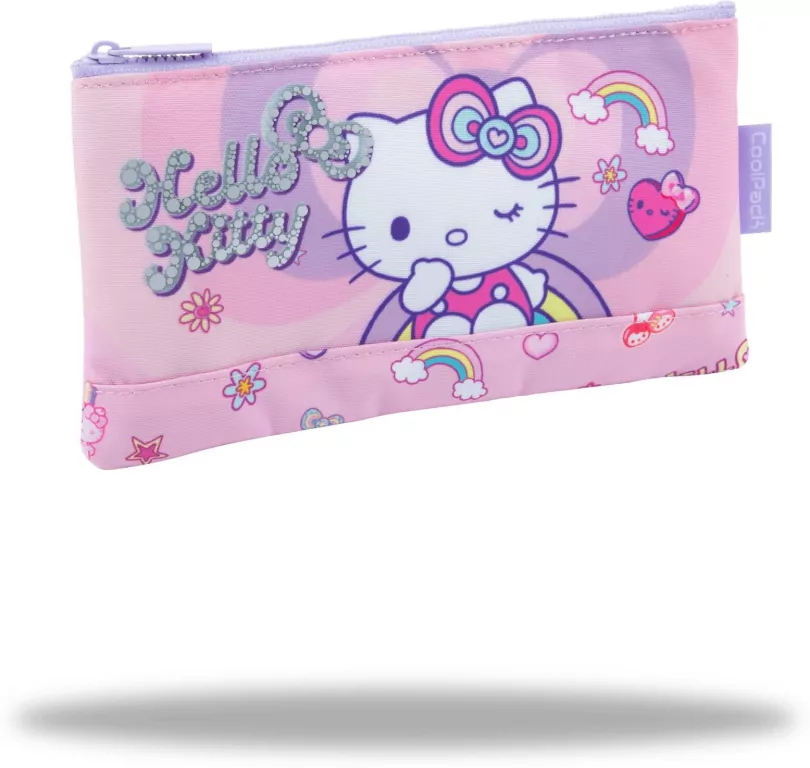 Saszetka płaska Hello Kitty Bonnie Pink - tantis.pl