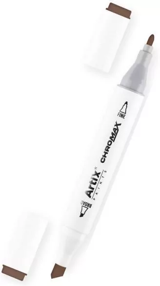 Marker Chromax z 2 końcówk. bronze 99(6szt) - tantis.pl