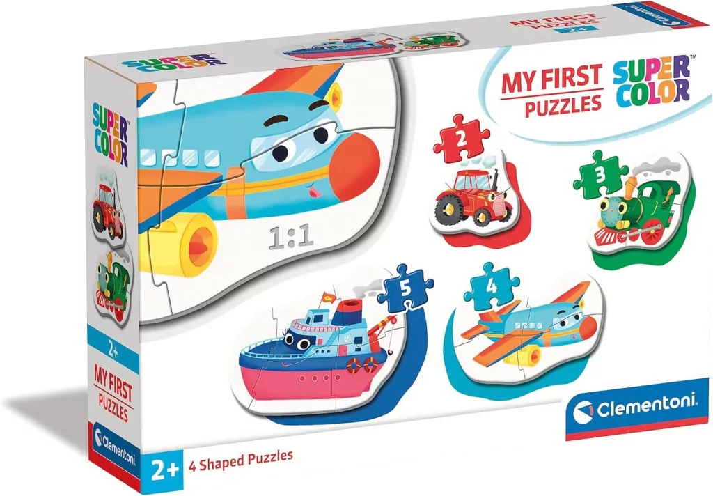 Clementoni. Moje pierwsze puzzle. Transport - tantis.pl