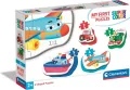 Clementoni. Moje pierwsze puzzle. Transport - tantis.pl