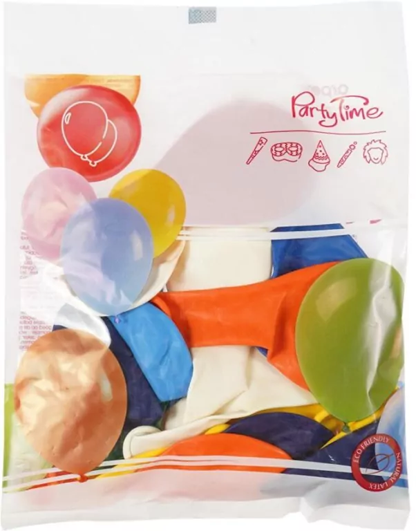 Balony lateksowy pastel op. (K807) średnica 24cm - tantis.pl
