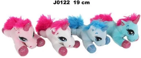 Jednorożec 19cm. 4 kolory mix - tantis.pl