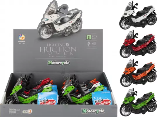 Skuter (światło + dźwięk) Mega Creative 542673 p8, mix cena za 1 szt